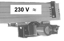 230 V / 50 Hz AC traction 230 V / 50 Hz AC traction